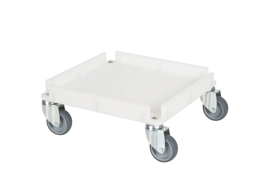 Plastic trolley - for 400 x 400 mm baskets