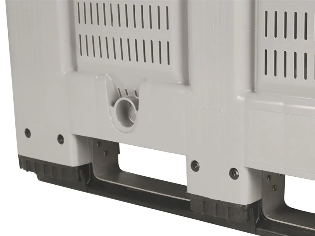 Profil de renforcement en acier inoxydable pour semelles de palettes BIG BOX et SB3 1200 x 1000 mm