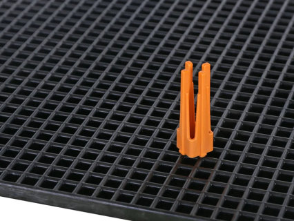 Variogrid Drehpin 4-Arm Ø12 x H60mm orange