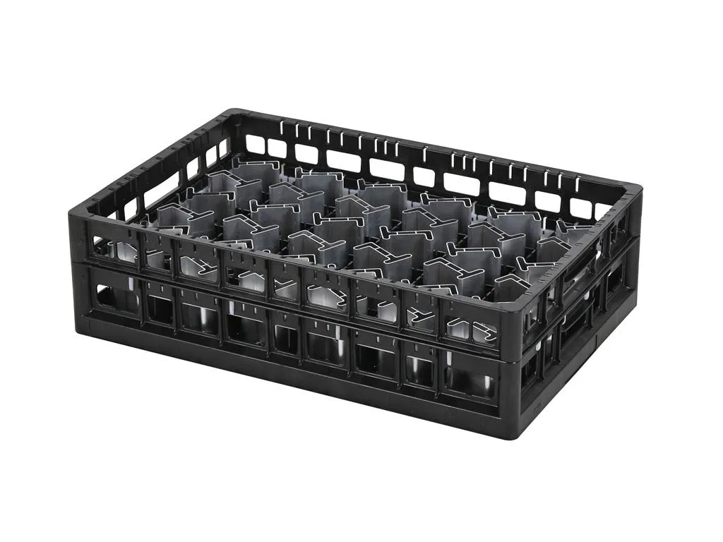 Washing tray Comp 13/14 - heavy duty - top frame - single-divider configuration - Techrack