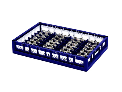 TechRack Grundkorb, 600x400 mm, dunkelblau compound 21/22