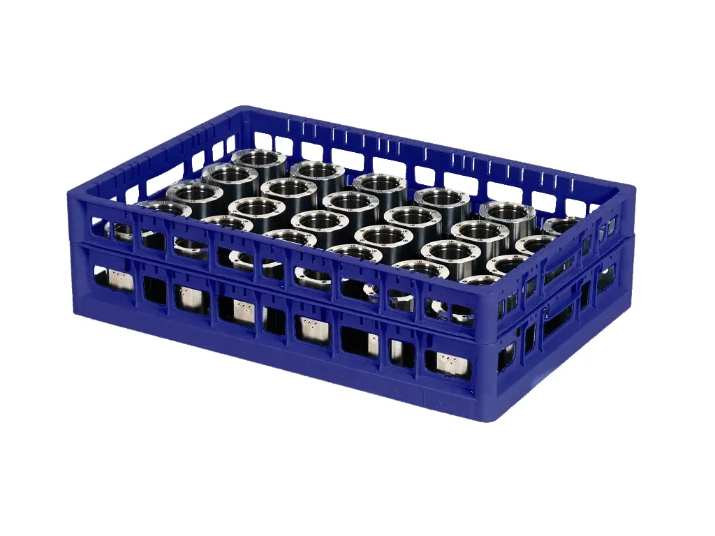 Washing tray Comp 21/22 - heavy duty - top frame - single-divider configuration - Techrack