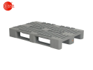 Kunststoff Europalette EURO H1 - 1200 x 800 mm - GS1-Ausf&uuml;hrung (mit Rand - mit Arretiernocken)