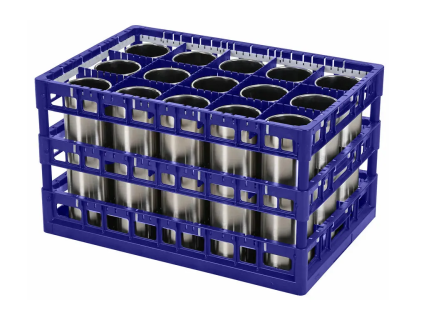 Logiplast Transportroller für Kisten 600x400 mm 4 Lenkrollen Grün