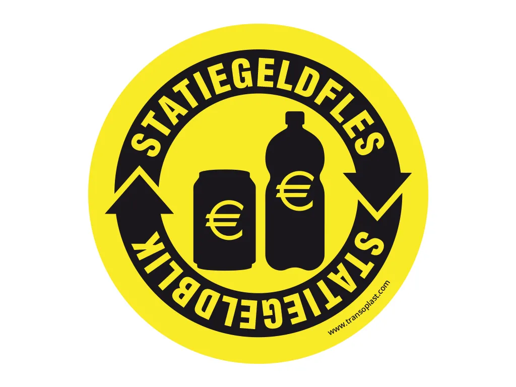 Sticker Statiegeldfles/ Statiegeldblik