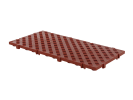 Bodemrek 1200x600xH50mm roodbruin