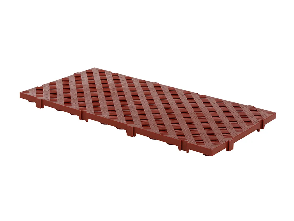 Floor grille type 31 - 1200 x 600 mm - red-brown