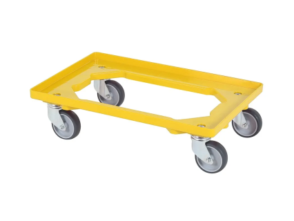 Yellow trolleys