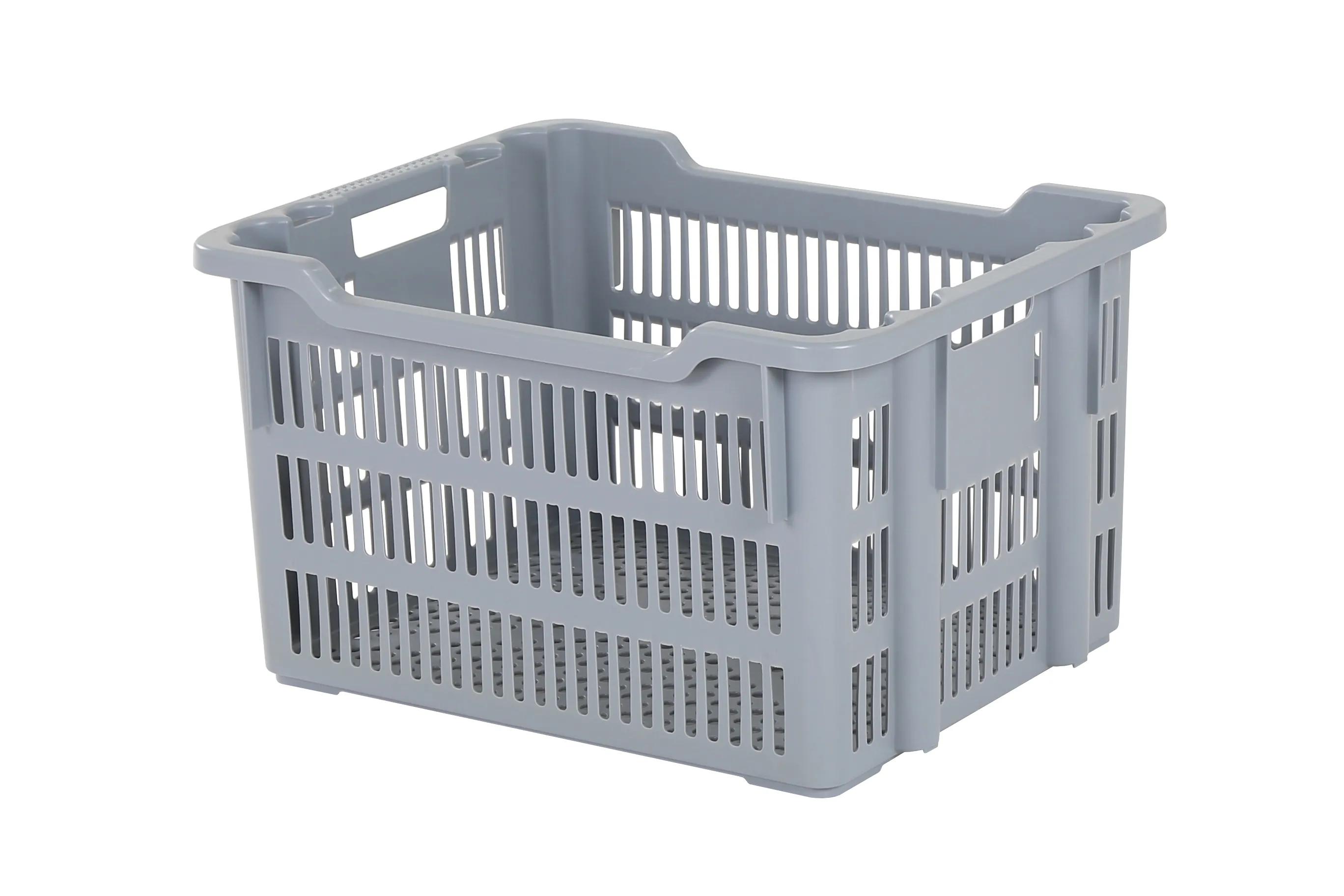 Stacking nestable crate - 620 x 500 x H 360 mm