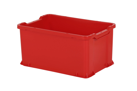 UNIBOX stacking bin - 600 x 400 x H 300 mm - red