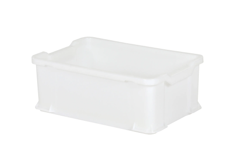 UNIBOX stacking bin - 600 x 400 x H 225 mm - white