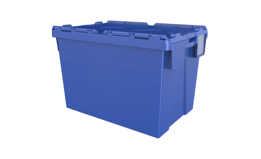 Distribution bin - 600 x 400 x H 400 mm - blue