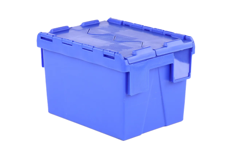 Distribution bin - 400 x 300 x H 264 mm - blue