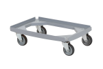 Plastic trolley (615 x 415 x 167) - grey