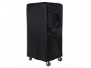 Afdekhoes 820x680xH1500mm - voor rolcontainers / Euronorm - polyester - 2 ritsen - zonder documenthouder - zwart