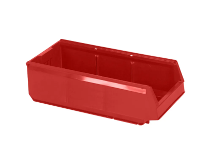 Sichtlagerkasten Typ Modulkasten 9069 - 500 x 230 x H 150 mm - Systembeh&auml;lter - rot (VE = 15)