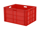 Stapelbeh&auml;lter Euronorm - 800 x 600 x H 450 mm (verst&auml;rkter Boden) - Rot