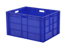 Stapelbeh&auml;lter Euronorm - 800 x 600 x H 450 mm (verst&auml;rkter Boden) - Blau