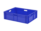 Stapelbeh&auml;lter Euronorm - 800 x 600 x H 230 mm - Blau
