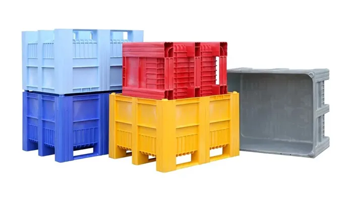 Color of pallet boxes