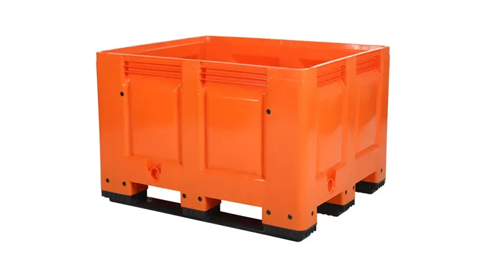 Oranje palletboxen