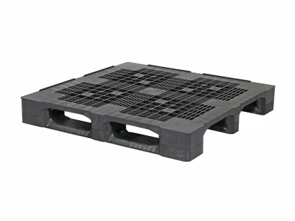 Plastic pallet - 1212HB3RR - 1200 x 1200 x H 165 mm (3 runners)