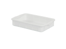 Hygi&euml;nebak - 660 x 450 x H 126 mm (gladde bodem) - AZ bak