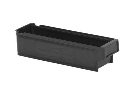Regalkasten aus Kunststoff - 400 x 115 x H 100 mm - ESD-Ausf&uuml;hrung