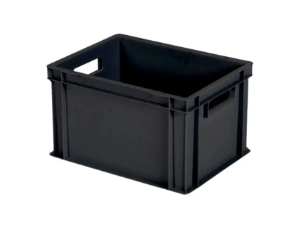 Schwarze Euroboxen
