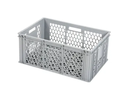 Bac gerbable 600x400xH250mm ajou. gris