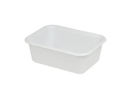 Bac de transport 12 litres blanc