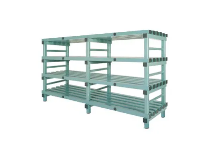 Plastic rack (Euro rack) - 2000 x 400 x H 1220 mm