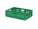 FRESH BOX klapkrat - 600 x 400 x H 170 mm - groen