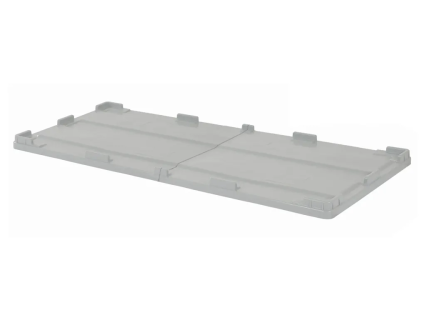 Couvercle pour Caisse Palette Duo SB3 2180x1000mm gris clair