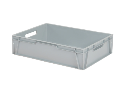 Stapelbak Euronorm - 800 x 600 x H 200 mm (gladde bodem)