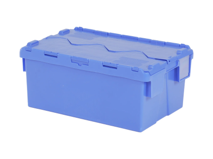 Distributionsbeh&auml;lter - 600 x 400 x H 264 mm - Blau