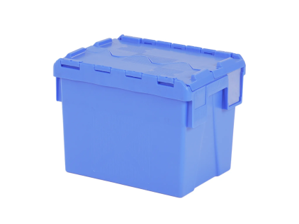 Bac de distribution - 400 x 300 x H 264 mm - bleu