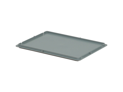 Oplegdeksel 400 x 300 mm - voor RX stapelbakken - grijs