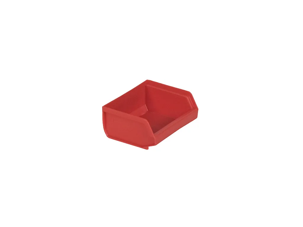 Store Box - plastic storage bin - type 9076 - 96 x 105 x H 45 mm - red