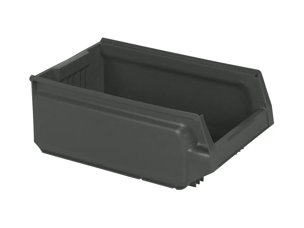 Store Box - plastic storage bin - type 9071 - 500 x 310 x H 200 mm - dark grey