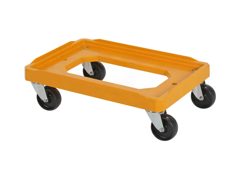 Kunststoff Transportroller - 600 x 400 mm - Orange