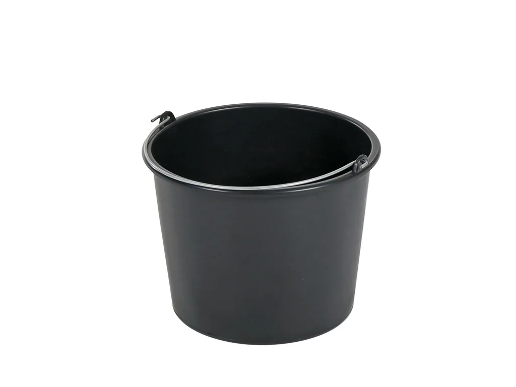 Bucket 12 litre - normal duty - black
