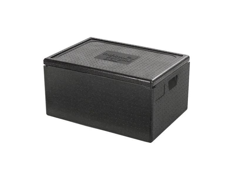 Isolatiebox met deksel - 685 x 485 x H 360 mm - stapelbaar - inwendig Euronorm formaat