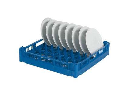 Tellerkorb 500x500xH100mm blau