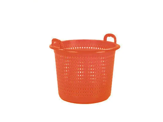 Industrial basket / washing basket 45 litre - orange