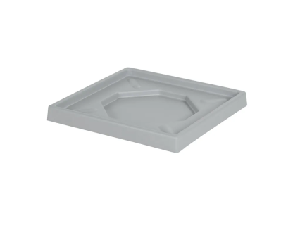 Abtropfwanne 400x400xH50mm grau